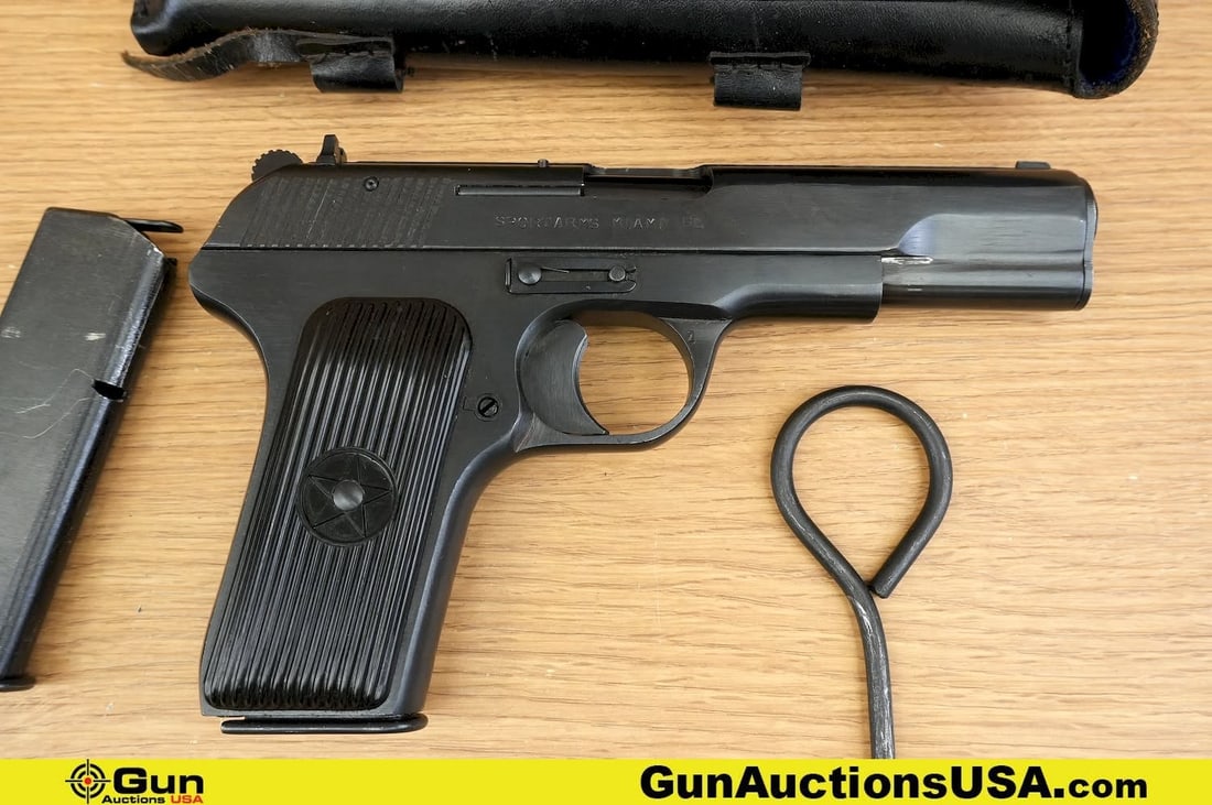 Norinco 213 9X19 Pistol. Very Good. 4.5" Barrel. Shiny Bore, Tight Action Semi Auto Featuring a (1 of 14)