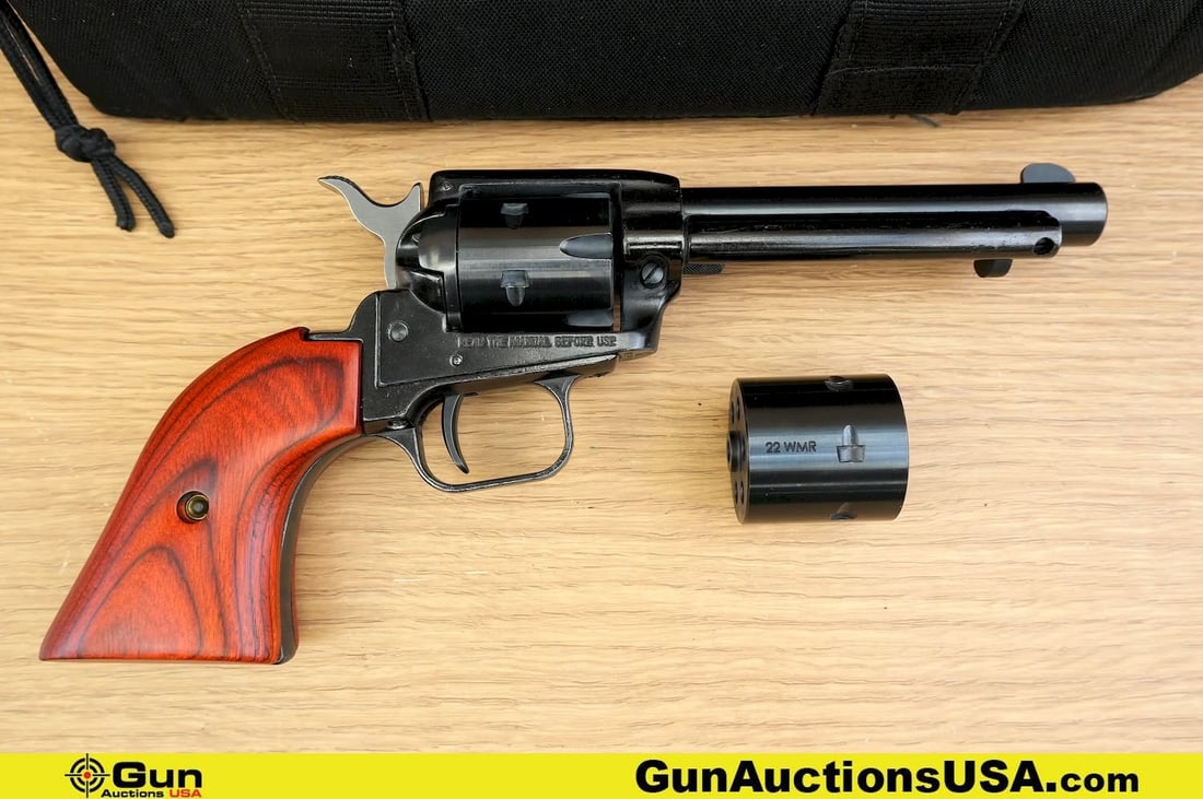 Heritage ROUGH RIDER .22 LR Revolver. Very Good. 4.75" Barrel. Shiny Bore, Tight Action Step back in (1 of 15)