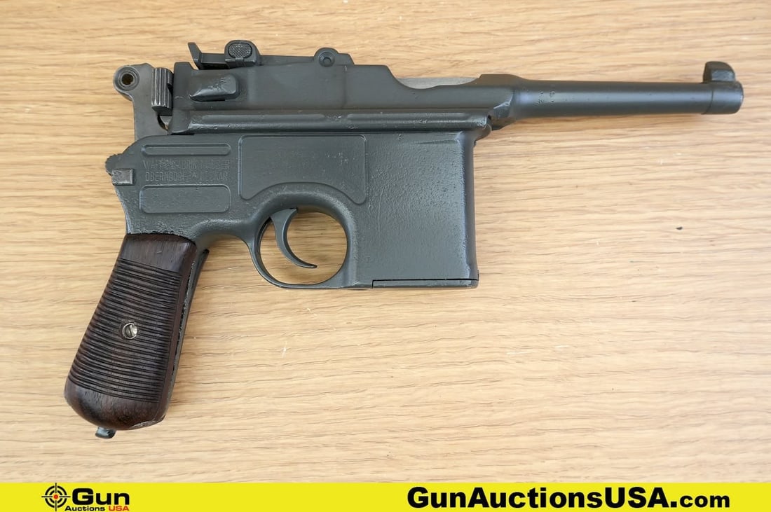 WAFFENFABRIK MAUSER C96 9mm Pistol. Good Condition, Normal Handling Marks. 3.75" Barrel. Shiny Bore, (1 of 9)