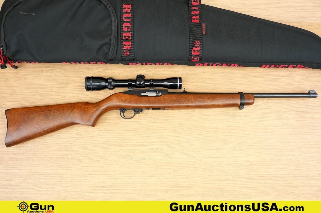 RUGER 10/22 CARBINE .22 LR Rifle. Good Condition, Normal Handling Marks. 18.5" Barrel. Shiny Bore, (1 of 20)