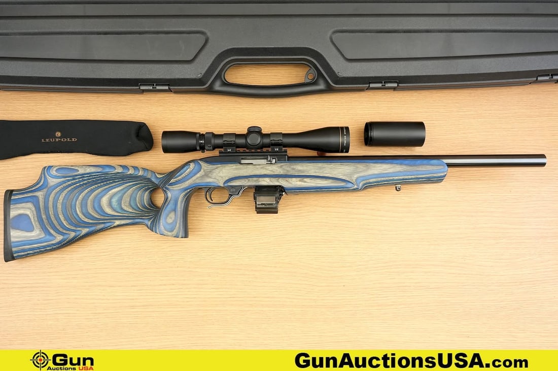 Ruger 10/22 .22 LR Rifle. Excellent. 18" Barrel. Shiny Bore, Tight Action Semi Auto Features an E.R.: Ruger 10/22 .22 LR Rifle. Excellent. 18" Barrel. Shiny Bore, Tight Action Semi Auto Features an E.R. SHAW CUSTOM BLUED BARREL, GORGEOUS WOOD, MONTE CARLO Thumb Hole Stock, Rubber Butt Pad, Light Two S