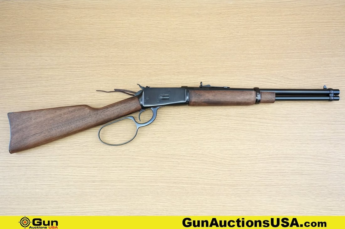 ROSSI/Taurus R92 .38 SPL-.357 MAG Rifle . Very Good. 16" Barrel. Shiny Bore, Tight Action Lever: ROSSI/Taurus R92 .38 SPL-.357 MAG Rifle . Very Good. 16" Barrel. Shiny Bore, Tight Action Lever Action Features a Brushed Blued Finish, Enlarged Cocking Lever Loop, Single Stage Trigger with Exposed H