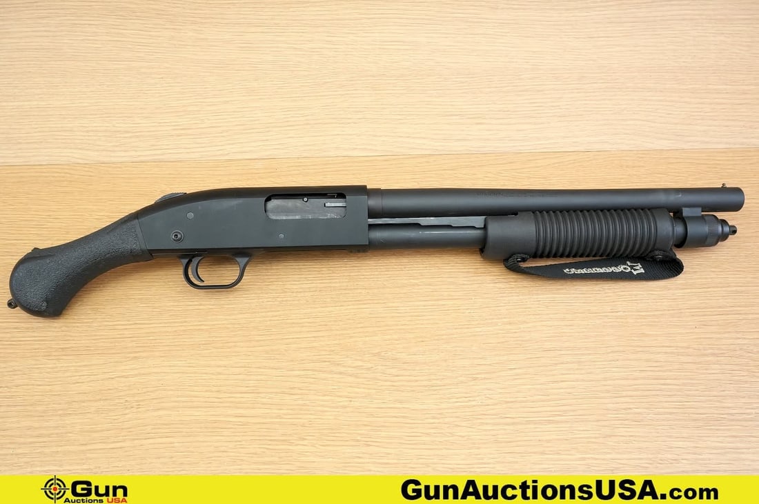 Mossberg 590 SHOCKWAVE 12 ga. Shotgun. Very Good. 14.5" Barrel. Shiny Bore, Tight Action Pump Action (1 of 9)
