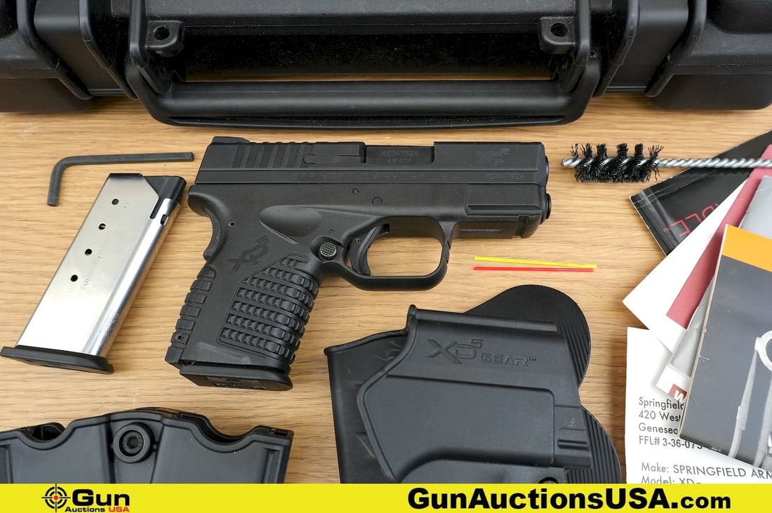 SPRINGFIELD XDS-45 .45 ACP Pistol. Excellent. 3.25" Barrel. Shiny Bore, Tight Action Semi Auto This (1 of 19)