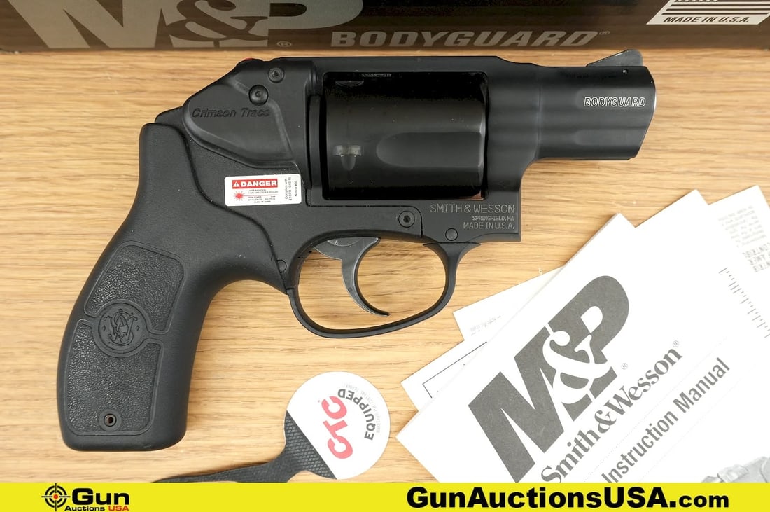 S&W BODYGUARD BG38 .38 S&W SPL+P Revolver. Very Good. 1 7/8" Barrel. Shiny Bore, Tight Action (1 of 13)