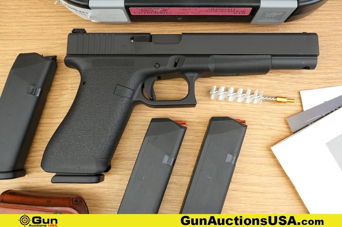 Glock 17L 9X19 COLLECTOR'S Pistol . Excellent. 6" Barrel. Shiny Bore, Tight Action Semi Auto A (1 of 20)