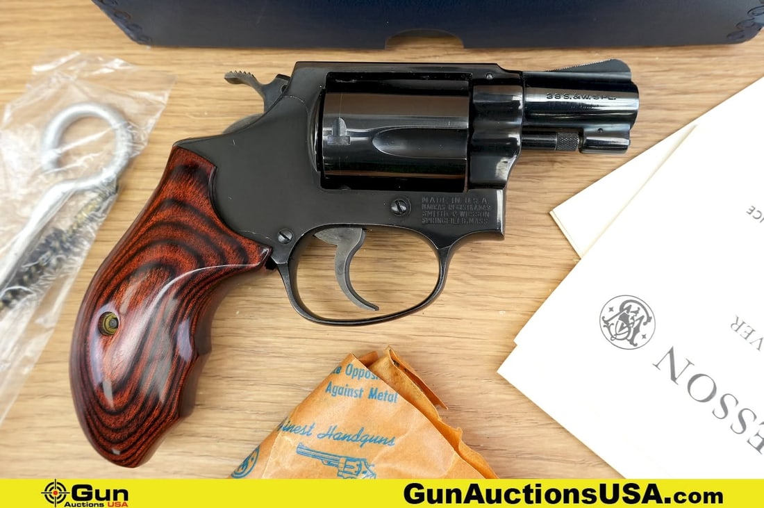 S&W 36 .38 S&W SPL COLLECTORS Revolver. Very Good. 1 7/8" Barrel. Shiny Bore, Tight Action This (1 of 15)