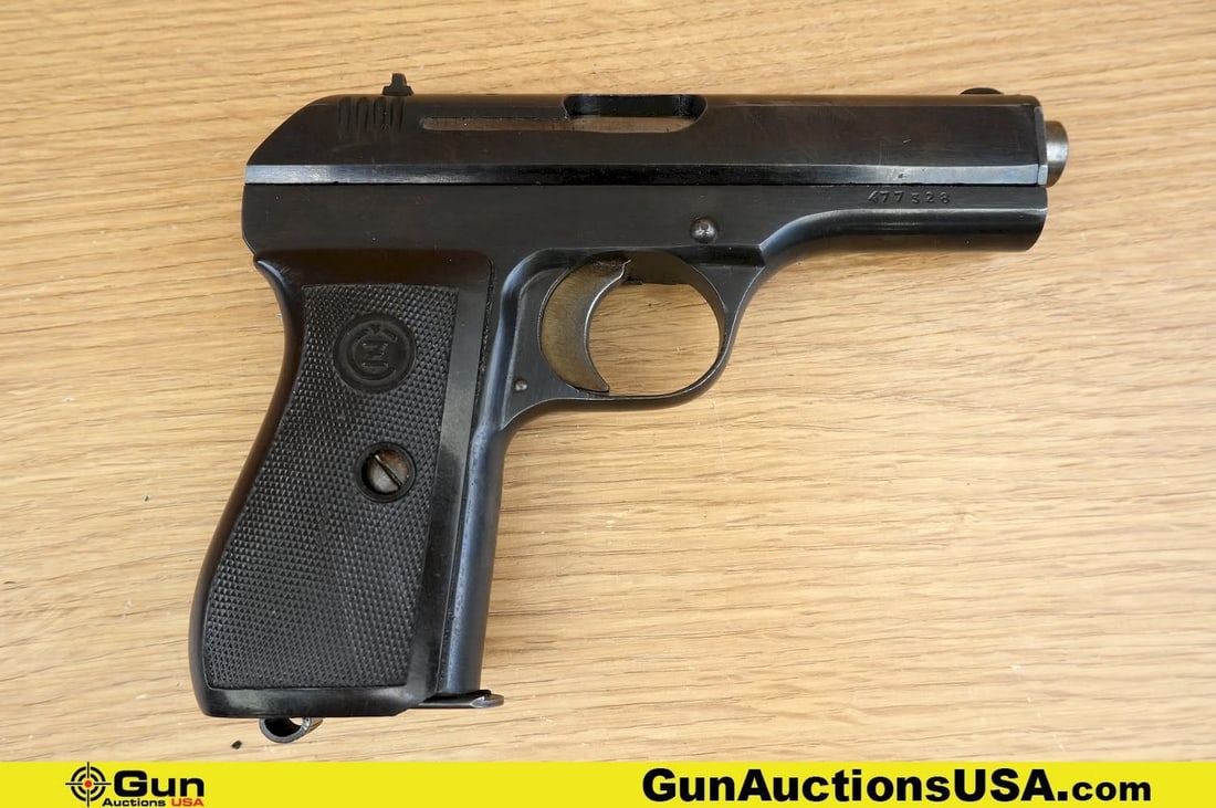 FNH 27 7.65 Pistol. Very Good. 3 7/8" Barrel. Shiny Bore, Tight Action Semi Auto This semi-auto: FNH 27 7.65 Pistol. Very Good. 3 7/8" Barrel. Shiny Bore, Tight Action Semi Auto This semi-auto Marvel boasts a 7.65mm punch, Featuring Brushed Blued Steel Construction, In the White Barrel, SA Only,