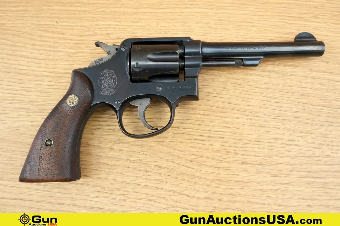 S&W Pre Model .38 S&W SPECIAL CTG COLLECTOR'S Revolver. Very Good. 4 7/8" Barrel. Shiny Bore, Tight (1 of 13)