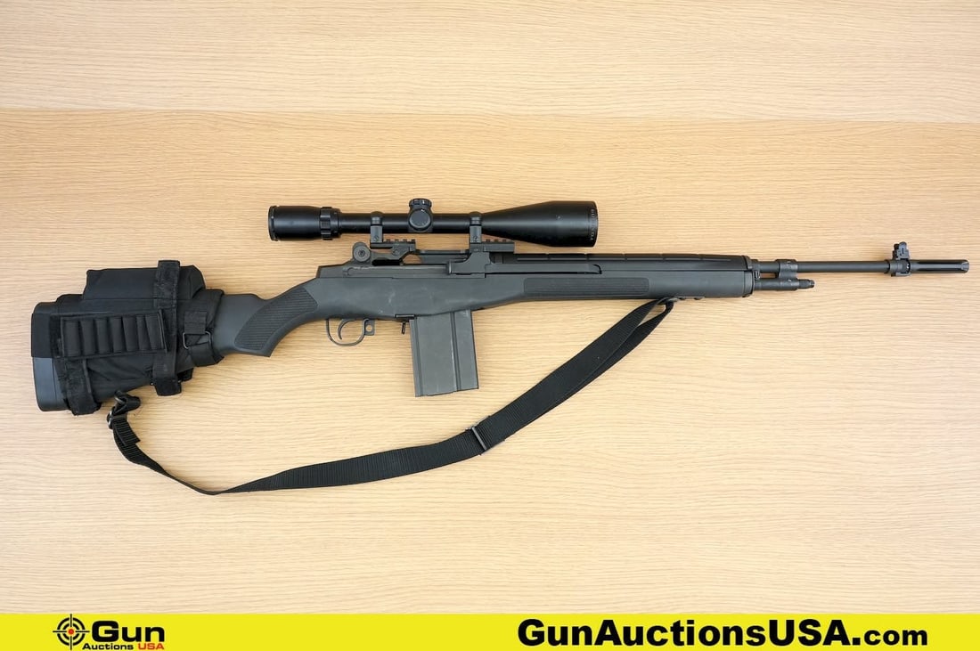 Springfield M1A .308 Rifle . Very Good. 21" Barrel. Shiny Bore, Tight Action Semi Auto A legendary (1 of 20)