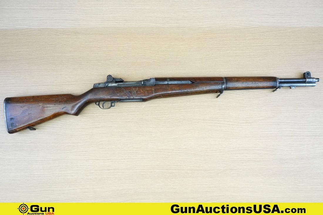 Springfield M1 GARAND .30 Cal. Rifle . Fair Condition. 23" Barrel. Shiny Bore, Tight Action Semi (1 of 17)