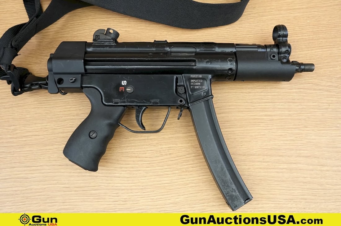 FedArm POF SMGPK 15 9X19 Pistol. Good Condition, Normal Handling Marks. 5.75" Barrel. Shiny Bore, (1 of 14)