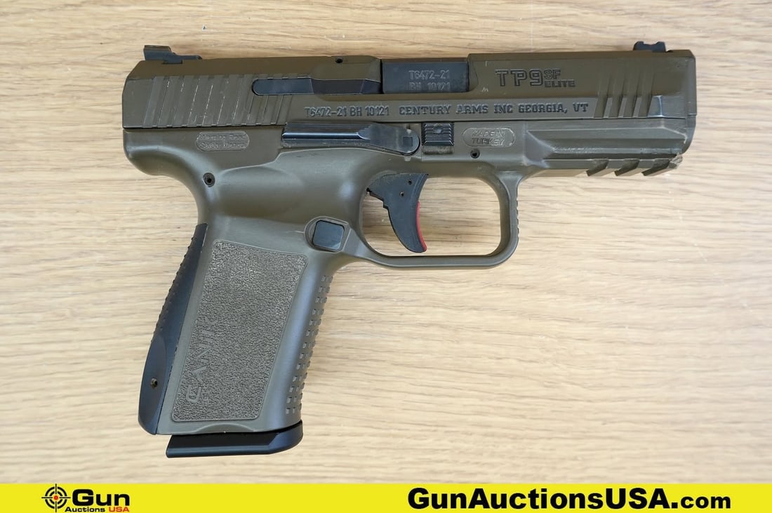 Century Arms TP9 SF ELITE 9X19 Pistol . Fair Condition. 4" Barrel. Shiny Bore, Tight Action Semi (1 of 12)