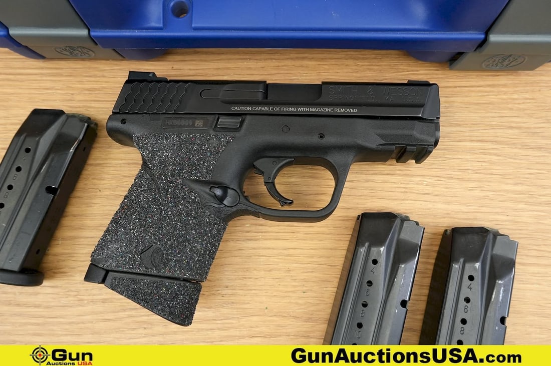 S&W M&P 9C 9mm Pistol. Excellent. 3.5" Barrel. Shiny Bore, Tight Action Semi Auto Features a Hi Viz (1 of 14)