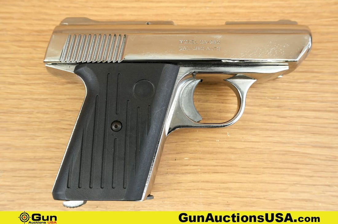 COBRA ENT. CA-380 .380 AUTO Pistol . Very Good. 2 3/4" Barrel. Shiny Bore, Tight Action Semi Auto (1 of 6)