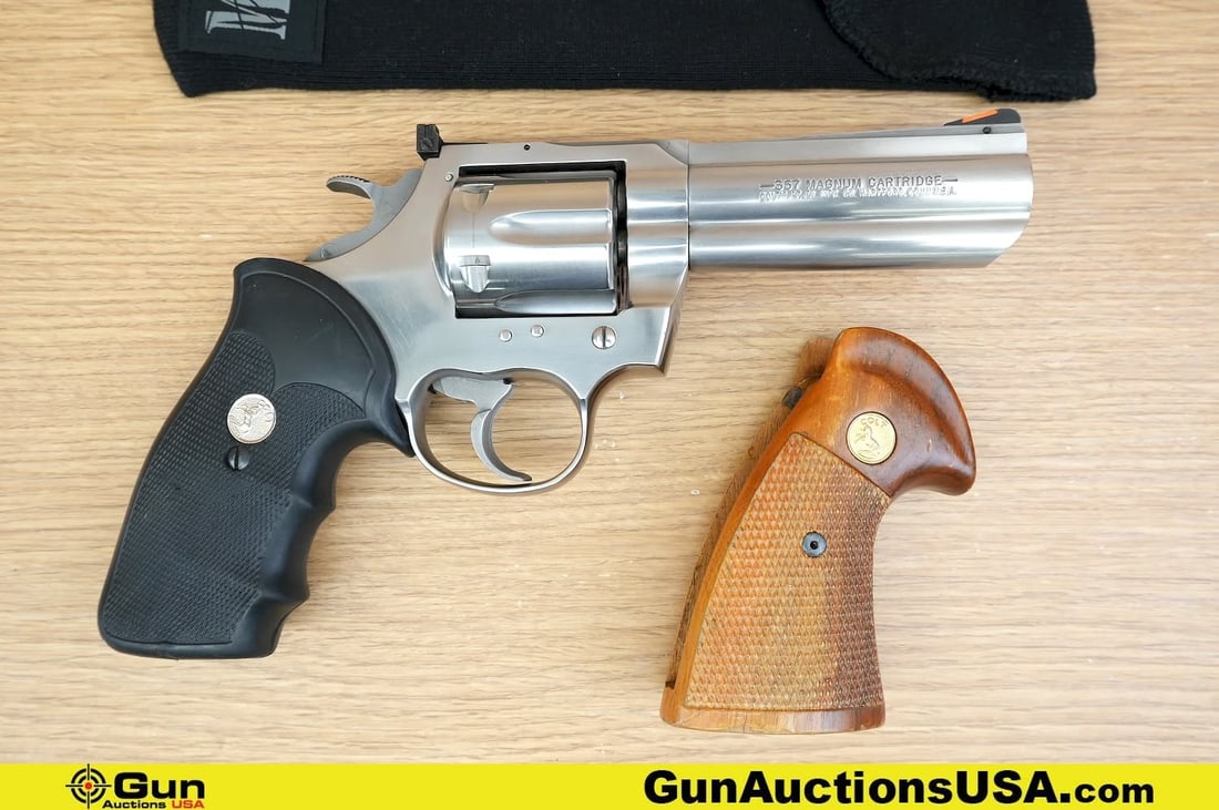 COLT KING COBRA .357 MAGNUM SNAKE GUN Revolver. Very Good. 3 7/8" Barrel. Shiny Bore, Tight Action (1 of 13)