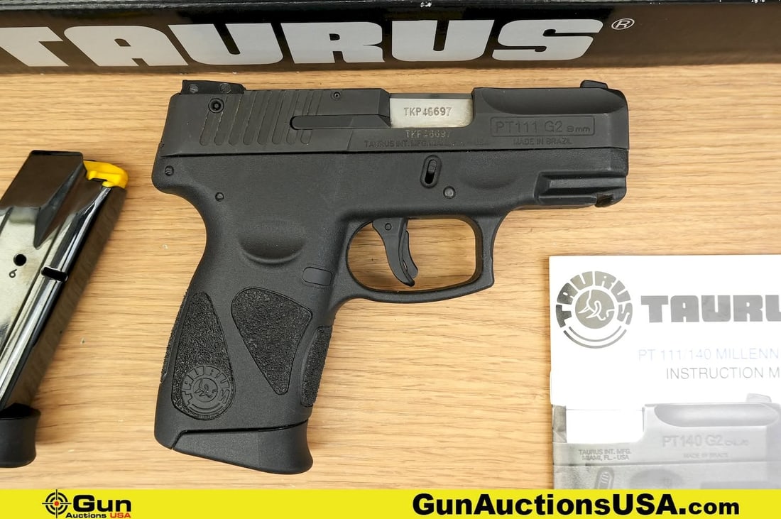 Taurus PT111 MILLENIUM G2 9mm Pistol . Very Good. 3.25" Barrel. Shiny Bore, Tight Action Semi Auto (1 of 16)