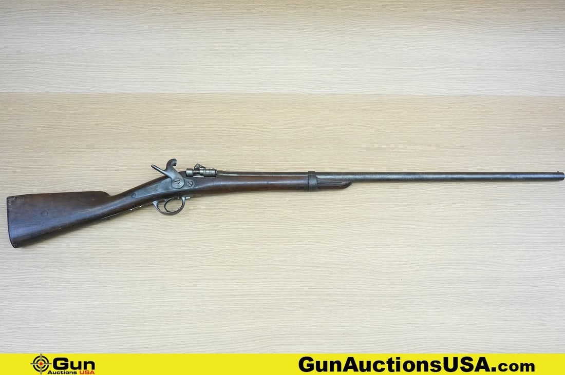 France Model 1857/67 ZULU TABETIERE TRAPDOOR 12 ga. Shotgun. Needs Repair. 33" Barrel. Single Shot (1 of 12)