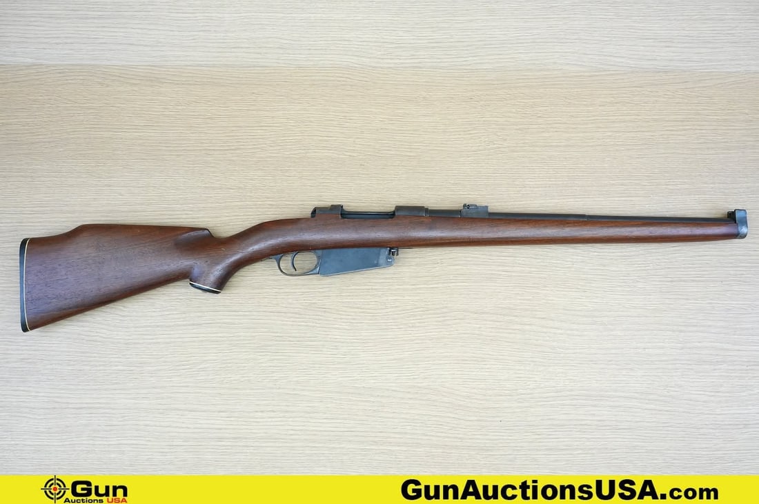 LOEWE BERLIN 1891 7.65 ARGENTINE Incomplete Rifle. Good Condition, Normal Handling Marks. 18": LOEWE BERLIN 1891 7.65 ARGENTINE Incomplete Rifle. Good Condition, Normal Handling Marks. 18" Barrel. Shootable Bore Bolt Action, BOLT NOT INCLUDED Incomplete Rifle as Bolt is not Included. MATCHING N