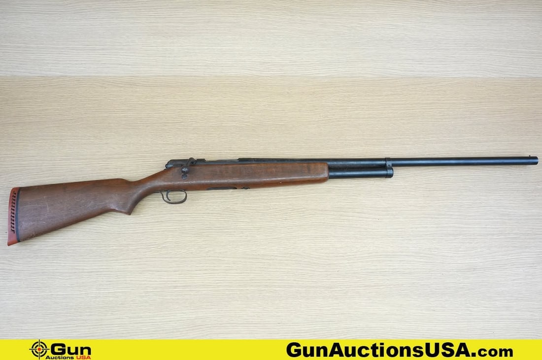 SEARS, ROEBUCK J. C. HIGGINS 583.17 12 ga. Shotgun. Good Condition, Normal Handling Marks. 28": SEARS, ROEBUCK J. C. HIGGINS 583.17 12 ga. Shotgun. Good Condition, Normal Handling Marks. 28" Barrel. Shootable Bore, Tight Action Bolt Action This vintage 12-gauge shotgun exemplifies robust craftsm