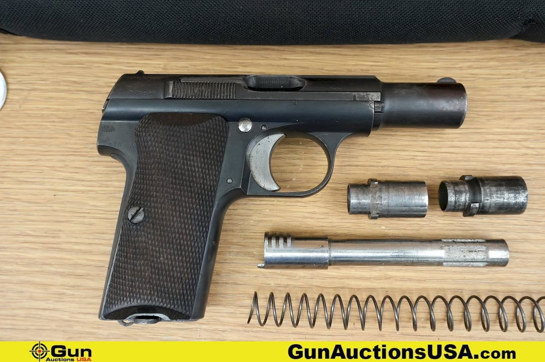 ASTRA 300 .380 ACP Incomplete Pistol. Needs Repair. 4 7/8" Barrel. Shiny Bore, Tight Action Semi (1 of 19)