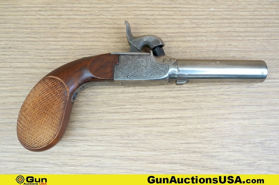 PEDERSOLI LIEGI .44 Caliber Pistol. Very Good. 2.25" Barrel. Single Shot Derringer Features a (1 of 7)