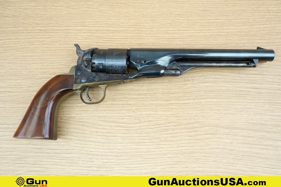 EURO ARMS 1860 ARMY .44 Caliber Revolver. Good Condition, Normal Handling Marks. 7.75" Barrel. (1 of 12)