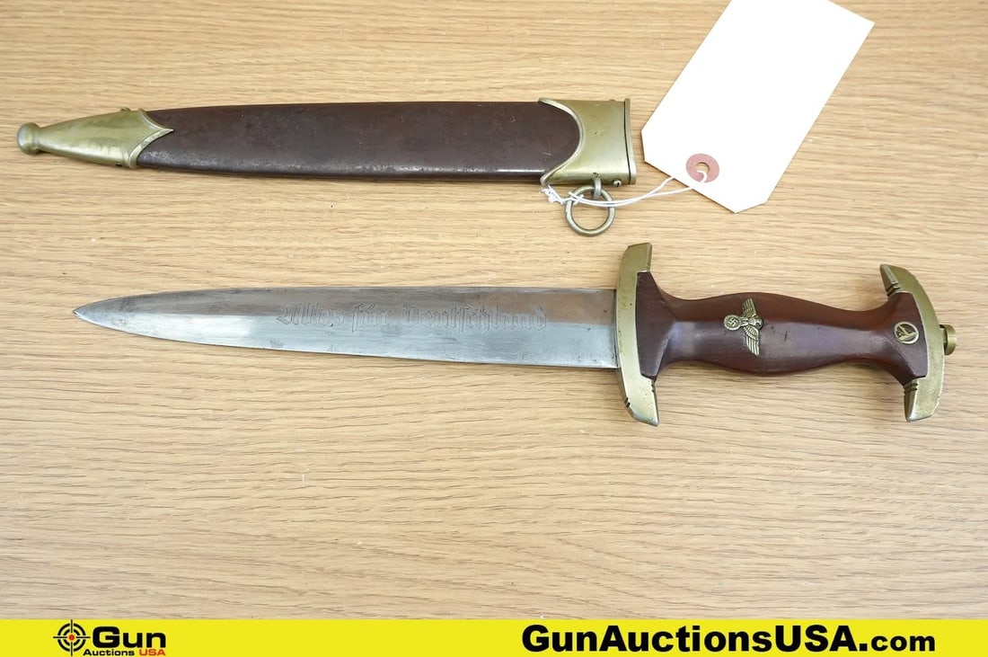 FR. VD. KOHLEN THIRD REICH Dagger COLLECTOR'S Dagger. Very Good. Highly Sought After, an Early (1 of 12)