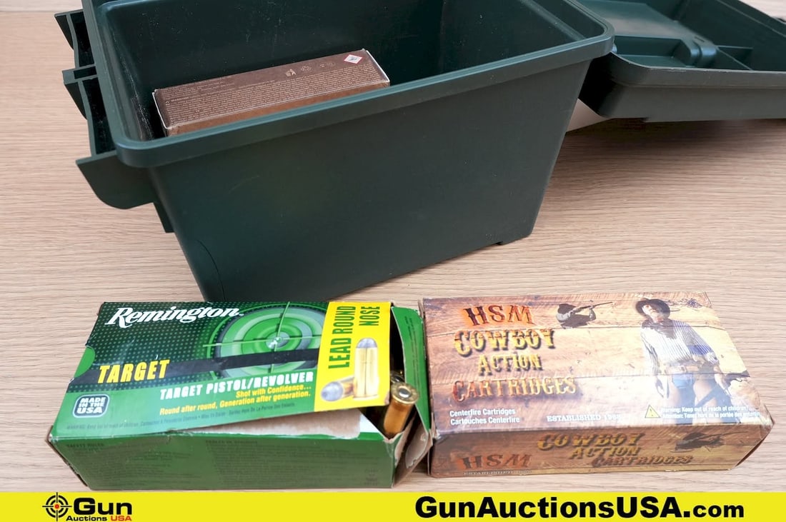 HSM, Magtech, Remington .44 Special Ammo. 200 Rds of .44 Special. Includes Polymer Ammo Can. . (1 of 5)