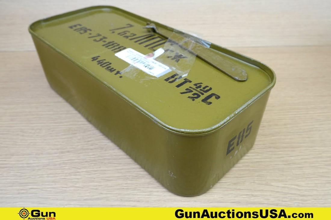 Russian Surplus 7.62x54r Ammo. 440 Rds in a Spam Can. . (82015) (GSCV85): Russian Surplus 7.62x54r Ammo. 440 Rds in a Spam Can. . (82015) (GSCV85)