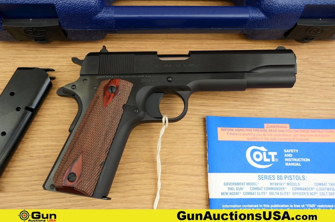 COLT 1911 GOVT. MODEL .45 ACP APPEARS UNFIRED Pistol. Very Good. 5" Barrel. Shiny Bore, Tight Action (1 of 16)