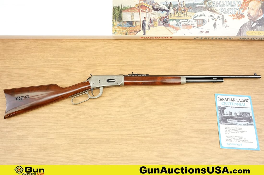 Winchester 94 .32 WIN SPECIAL APPEARS UNFIRED Rifle . Good Condition, Normal Handling Marks. 24": Winchester 94 .32 WIN SPECIAL APPEARS UNFIRED Rifle . Good Condition, Normal Handling Marks. 24" Barrel. Shiny Bore, Tight Action Lever Action CANADIAN PACIFIC CENTENNIAL Engraved on Right Side of Bar
