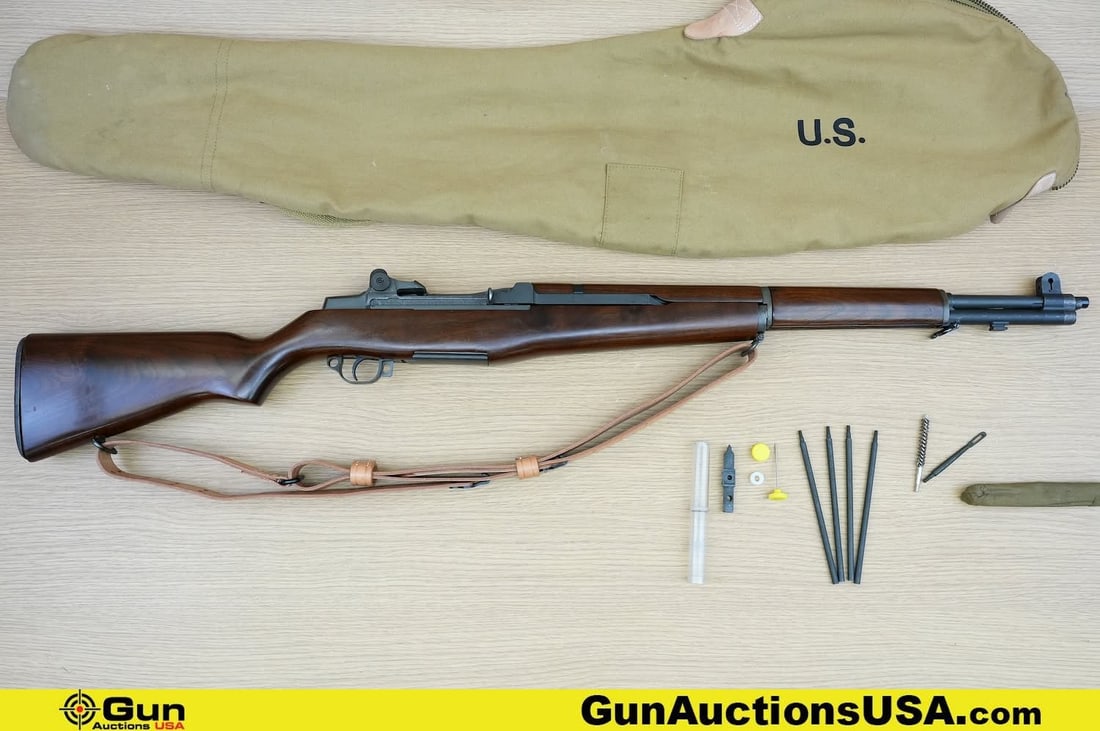 Springfield M1 GARAND .30 Cal. NM STAMPED Rifle . Excellent. 24" Barrel. Shootable Bore, Tight (1 of 20)