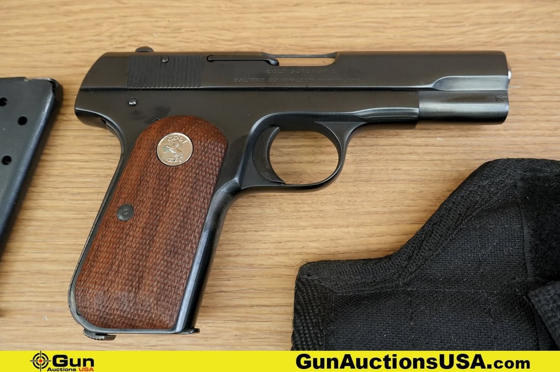 COLT 1903 .32 RIMLESS SMOKELESS Pistol. Very Good. 3.75" Barrel. Shootable Bore, Tight Action Semi (1 of 12)