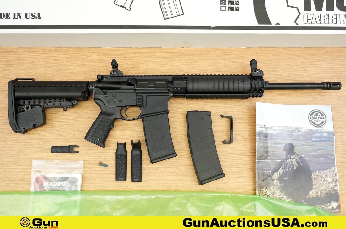 LWRC INTERNATIONAL M6A2 5.56 NATO PISTON AR Rifle. Like New. 16" Barrel. Semi Auto This Advanced (1 of 20)