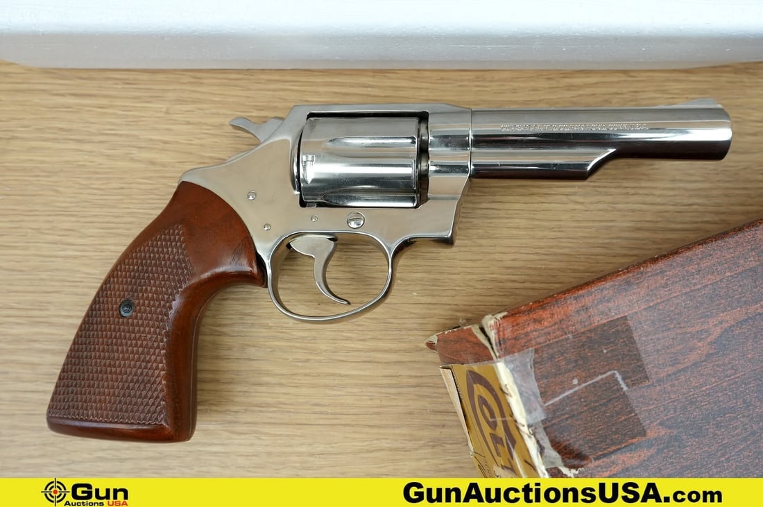 COLT POLICE POSITIVE .38 SPECIAL 4th Issue COLLECTOR'S Revolver. Excellent. 4" Barrel. Shiny Bore, (1 of 20)
