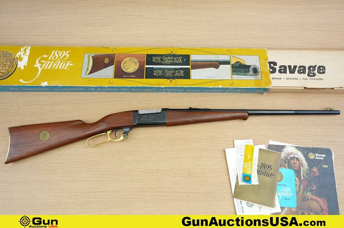 Savage 1895 .308 WIN COLLECTOR'S Rifle. Very Good. 24" Barrel. Shiny Bore, Tight Action Lever Action (1 of 20)