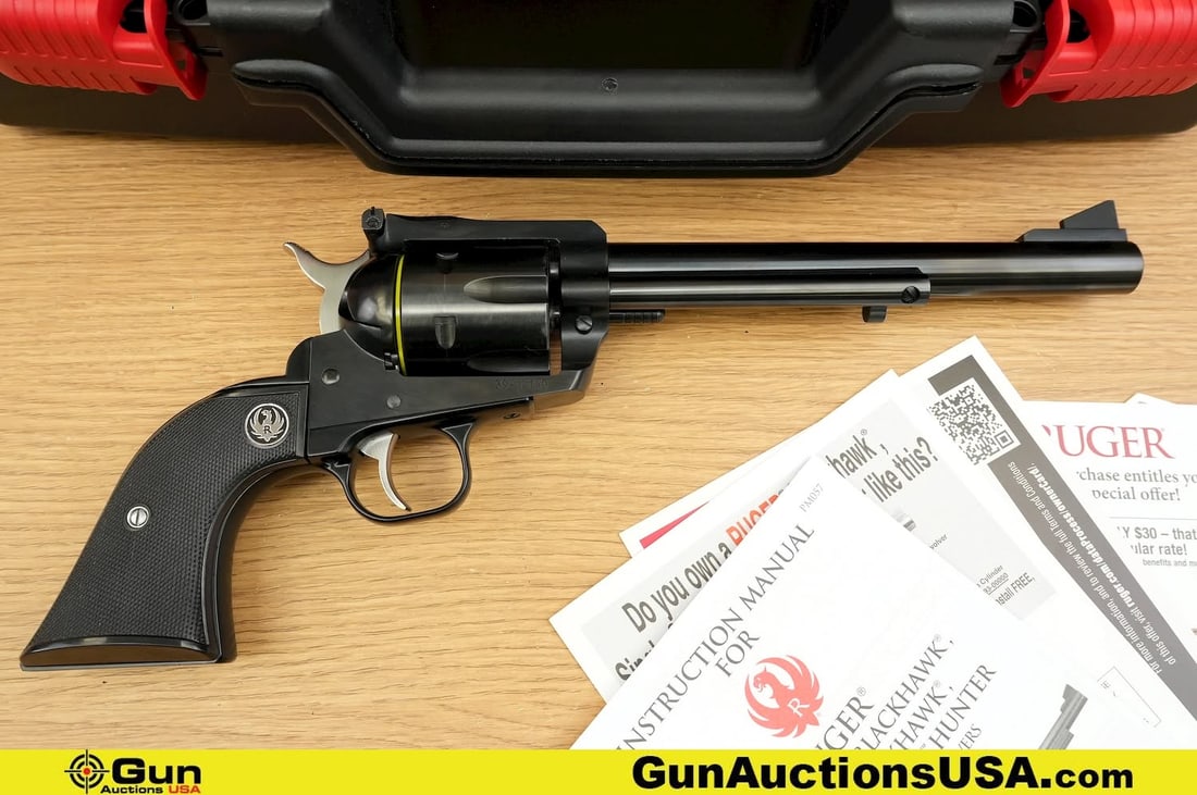 Ruger NEW MODEL BLACKHAWK .45 CAL Revolver. Excellent. 7.5" Barrel. Shiny Bore, Tight Action . (1 of 15)