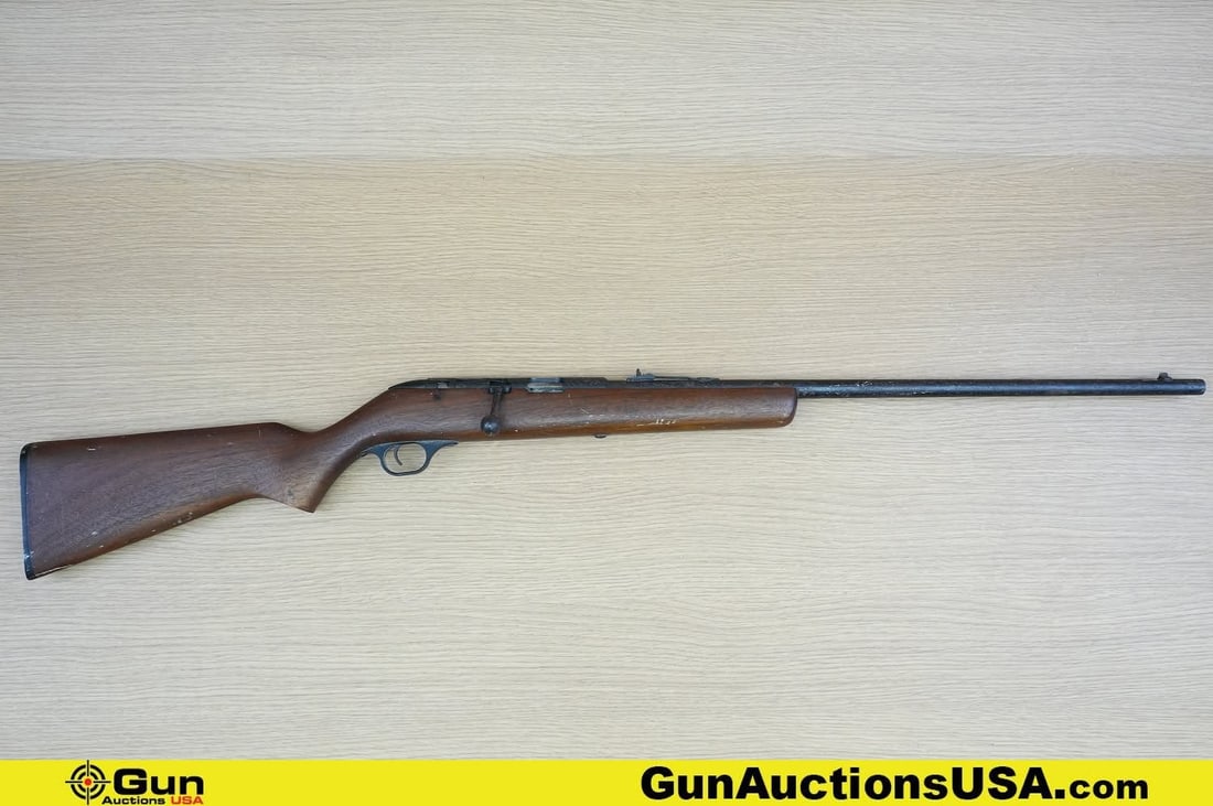 Western Field M815 .22 S-L-LR Rifle. Fair Condition. 24.25" Barrel. Bolt Action Single Shot Features (1 of 4)