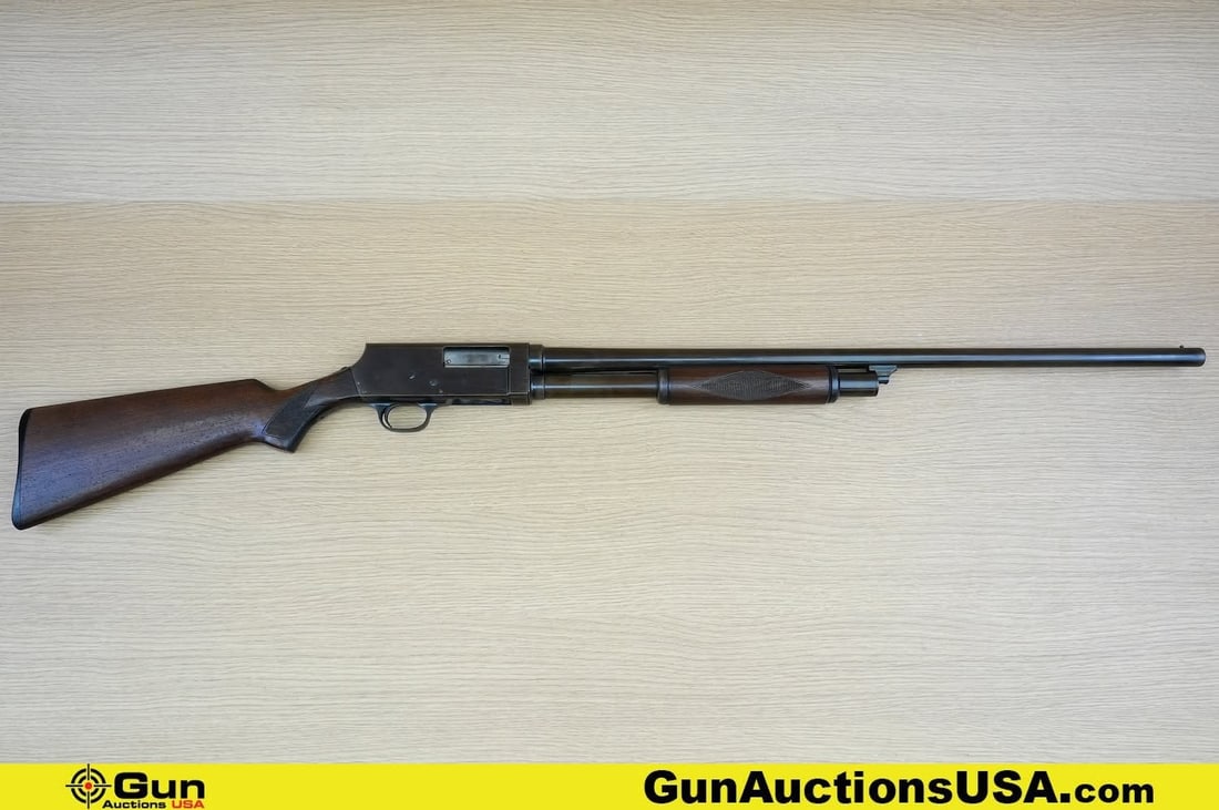WESTERN FIELD 30-SB562A 16 ga. Shotgun. Good Condition, Normal Handling Marks. 28" Barrel. Shiny: WESTERN FIELD 30-SB562A 16 ga. Shotgun. Good Condition, Normal Handling Marks. 28" Barrel. Shiny Bore, Tight Action Pump Action . Features a Walnut Stock, with Grip Panel Checkering, Walnut Forend wit