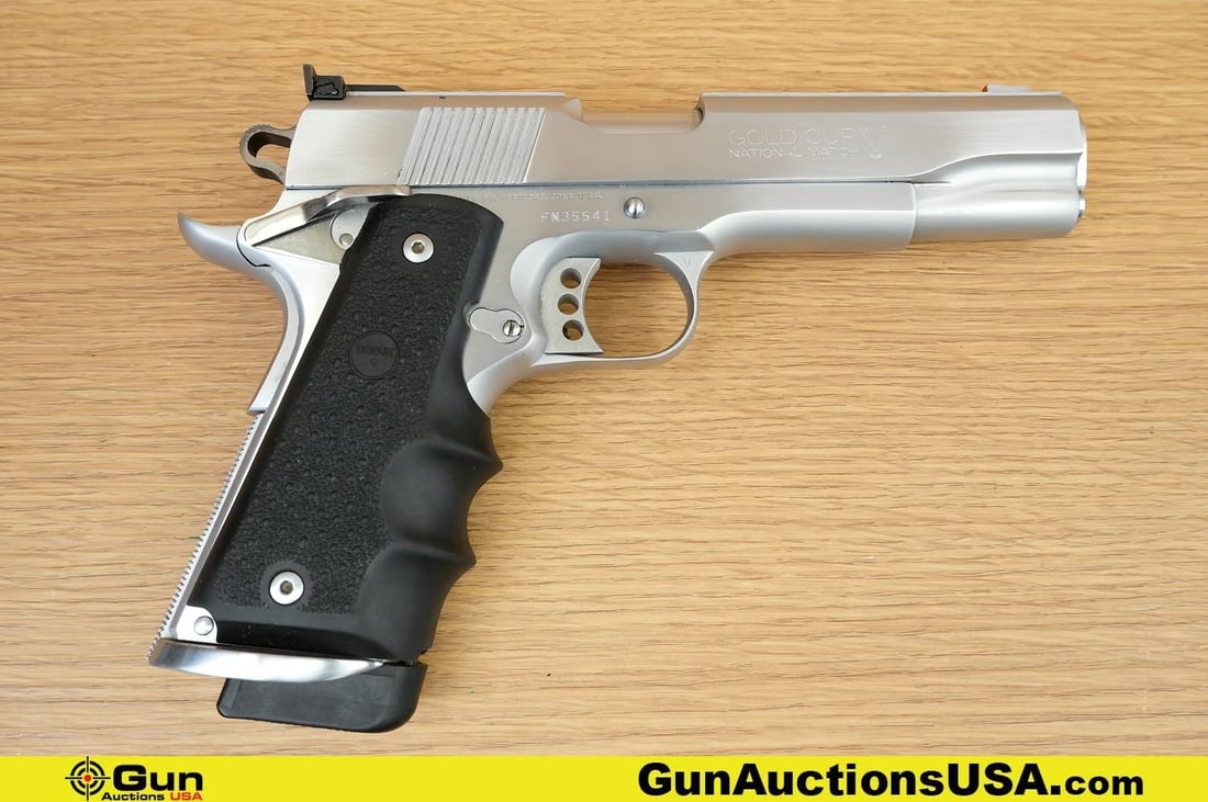 COLT SERIES '80 MK IV .45 AUTO COLLECTOR'S Pistol. Excellent. 5" Barrel. Shiny Bore, Tight Action (1 of 12)