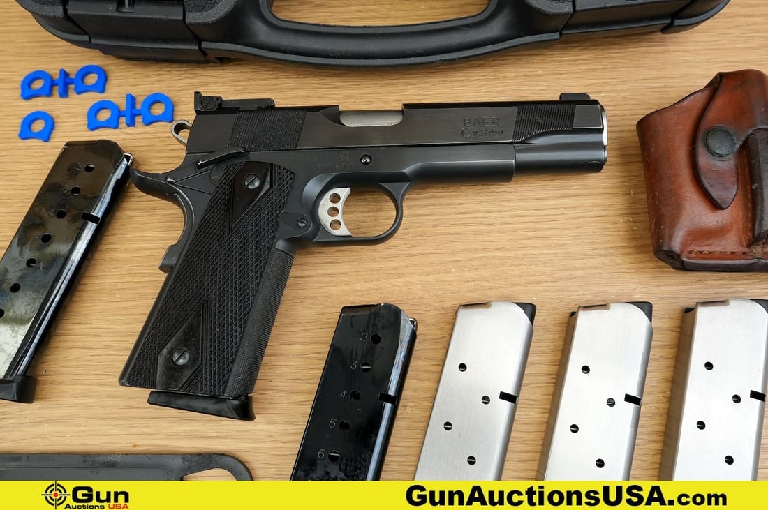 Les Baer CUSTOM .45 Pistol. Very Good. 5" Barrel. Shiny Bore, Tight Action Semi Auto Precision (1 of 17)