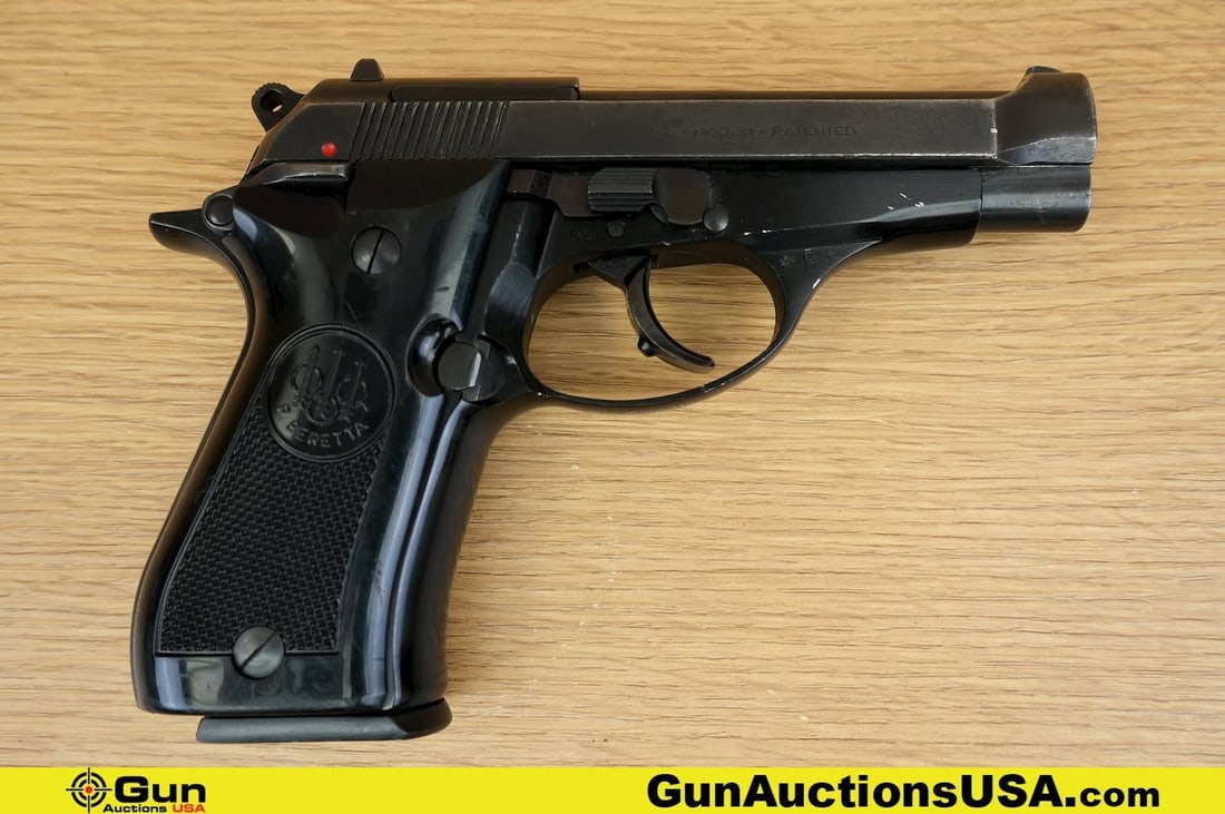 BERETTA 81 7.65 Pistol . Very Good. 3.75" Barrel. Shiny Bore, Tight Action Semi Auto Features a (1 of 13)