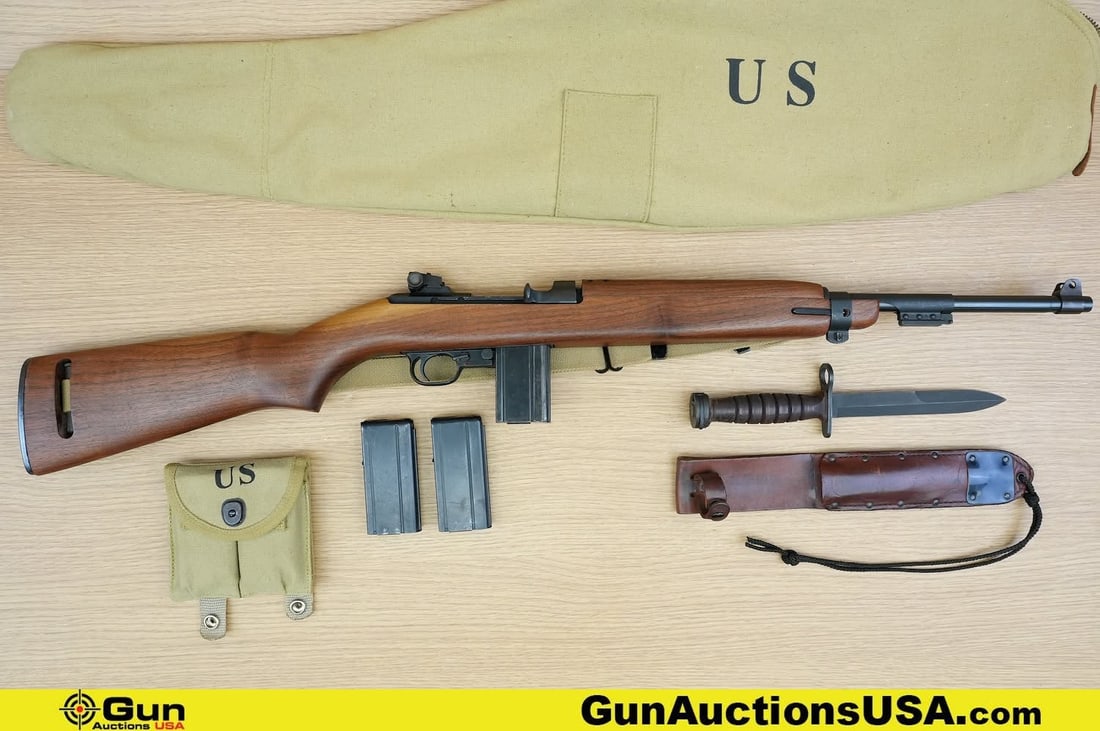 UNIVERSAL M1 US CARBINE .30 Cal. Rifle. Excellent. 17.25" Barrel. Shiny Bore, Tight Action Semi Auto (1 of 20)