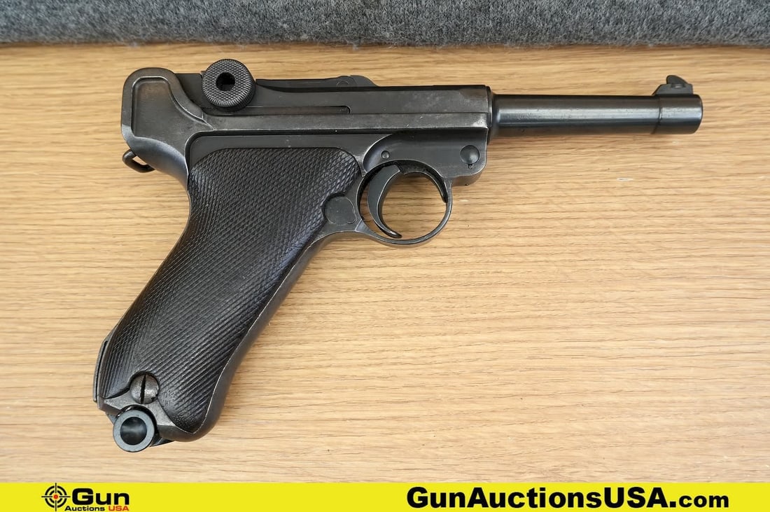 DWM LUGER PO8 7.65 COLLECTOR'S Pistol. Good Condition, Normal Handling Marks. 3.75" Barrel. Shiny (1 of 15)