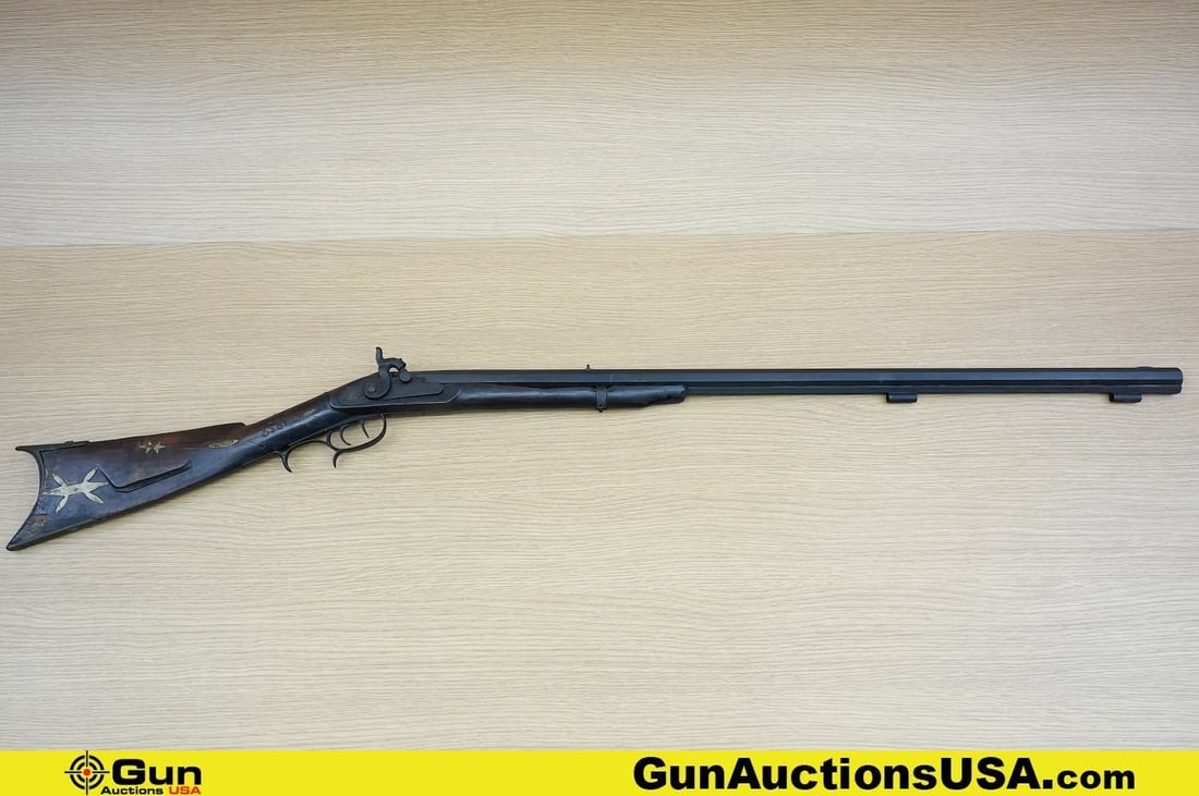 Appears to be .36 Caliber Rifle. Needs Repair. 34.5" Barrel. Cap and Ball . Features an Octagon (1 of 13)