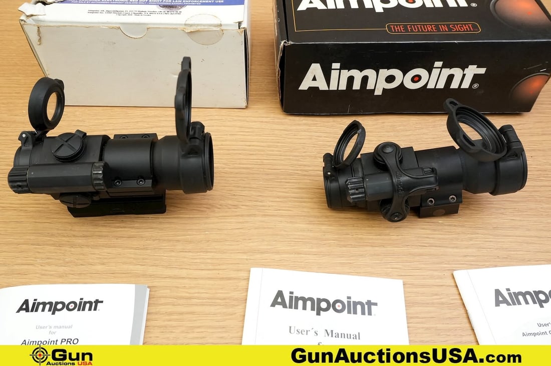 Aimpoint Patrol Rifle Optics Red Dot Sights. . Very Good. . One Aimpoint COMP M2 Red Dot Sight, with (1 of 13)