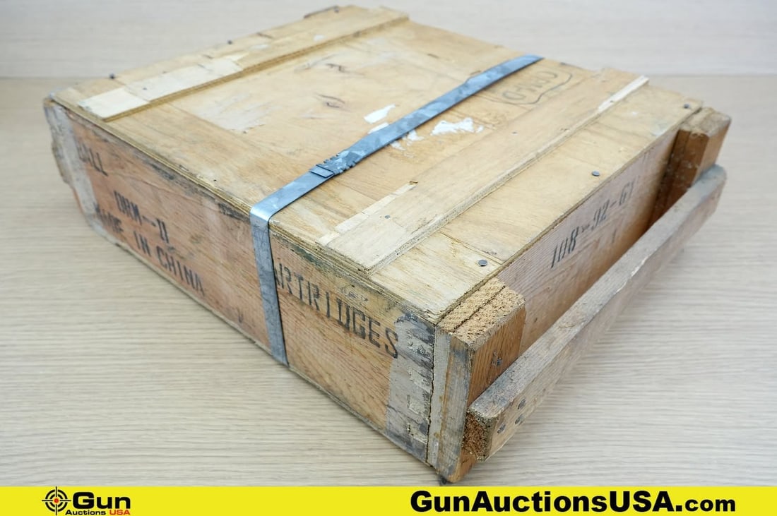LOCAL PICK UP ONLY Chinese Surplus 7.62x51 Ammo. LOCAL PICK UP ONLY. 1040 Rds in a Wood Ammo Crate. (1 of 7)
