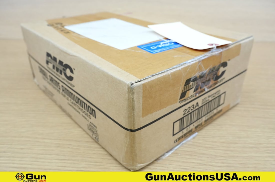 PMC .223 REM Ammo. 1000 Rds of 55 Gr, FMJ. (82716) (GSCV79) (1 of 4)