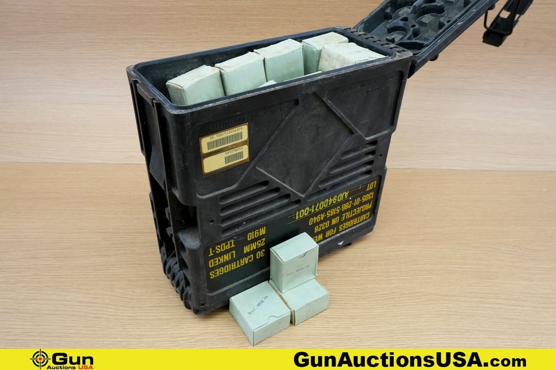 Surplus 7.62x39 Ammo. Approx. 840 Rds. Includes large Polymer Ammo Can. . (82836) (GSCX49) (1 of 7)
